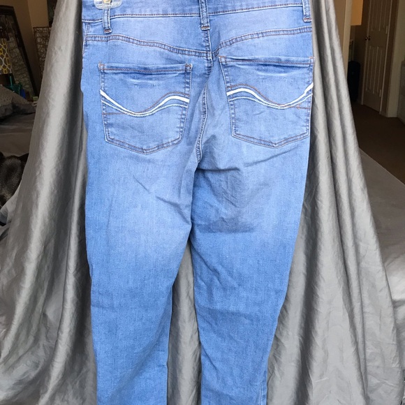 High Rise Blue Jeggings - Picture 2 of 3